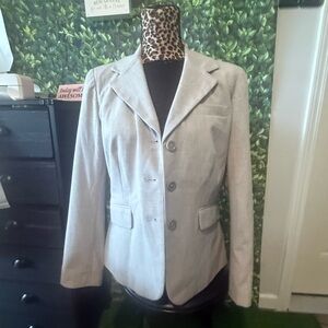 Women's Gray Blazer Jacket mp51